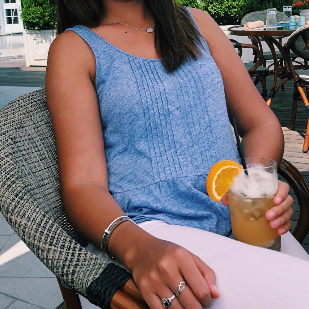 Light blue Vineyard Vines tank top
